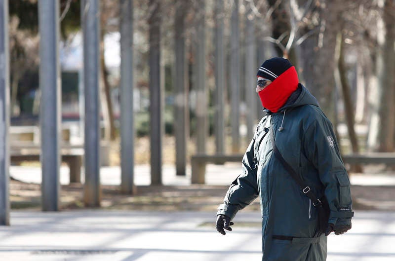Jornada de frío en Palencia