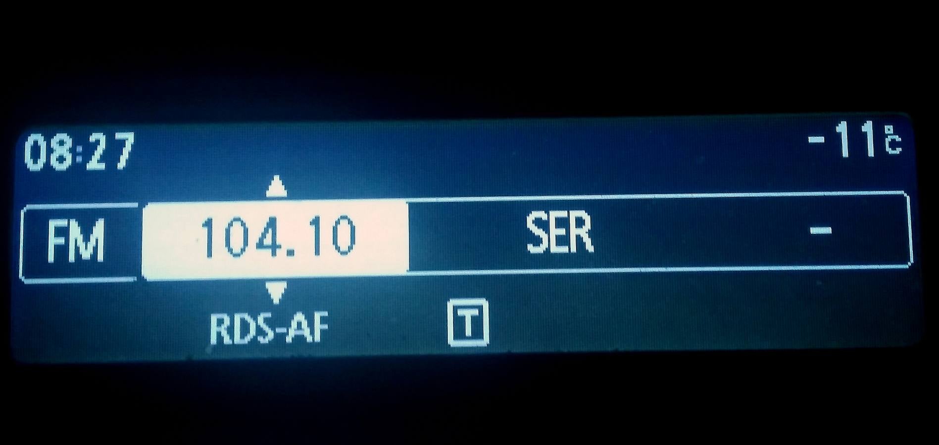 El frío hace tiritar a los segovianos