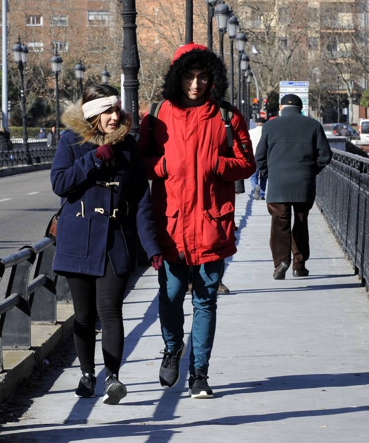 Jornada de frío en Valladolid