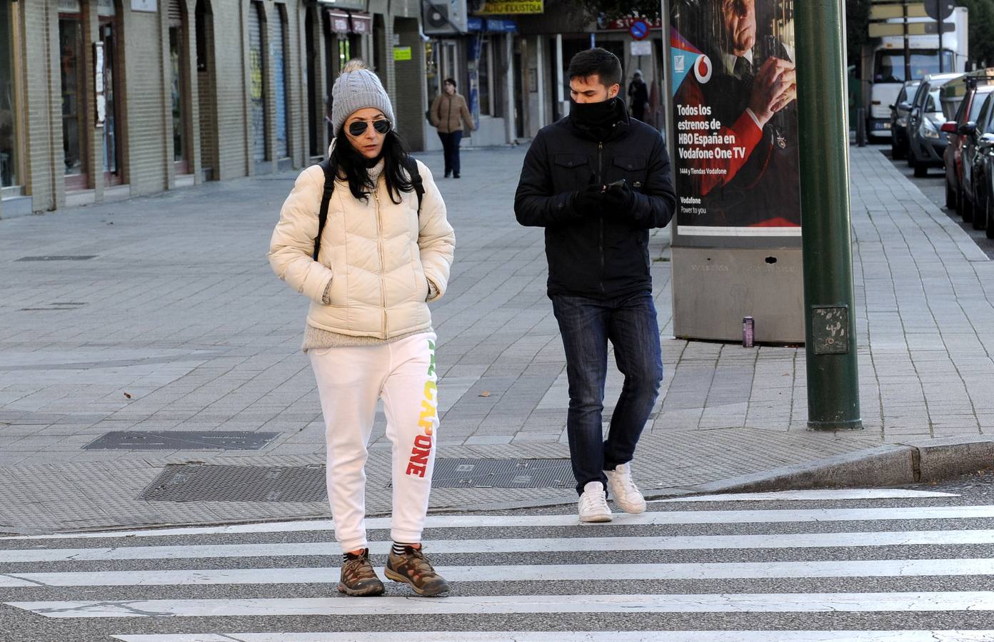 Jornada de frío en Valladolid