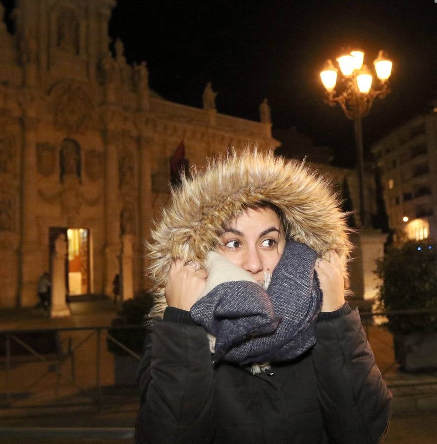 Jornada de frío en Valladolid