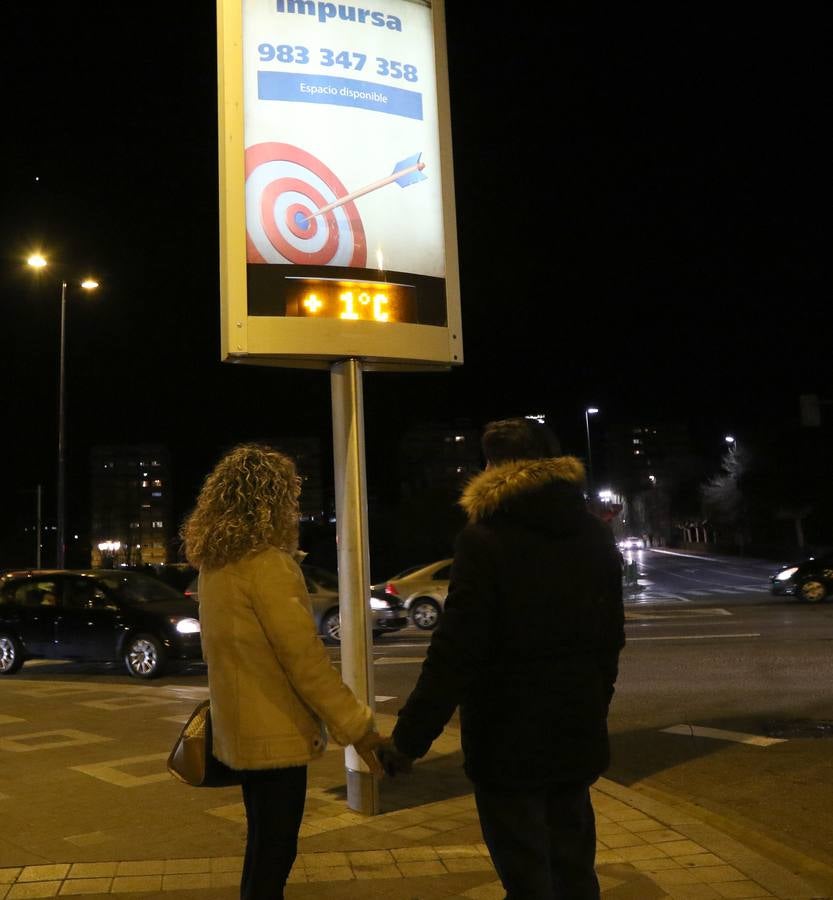 Jornada de frío en Valladolid