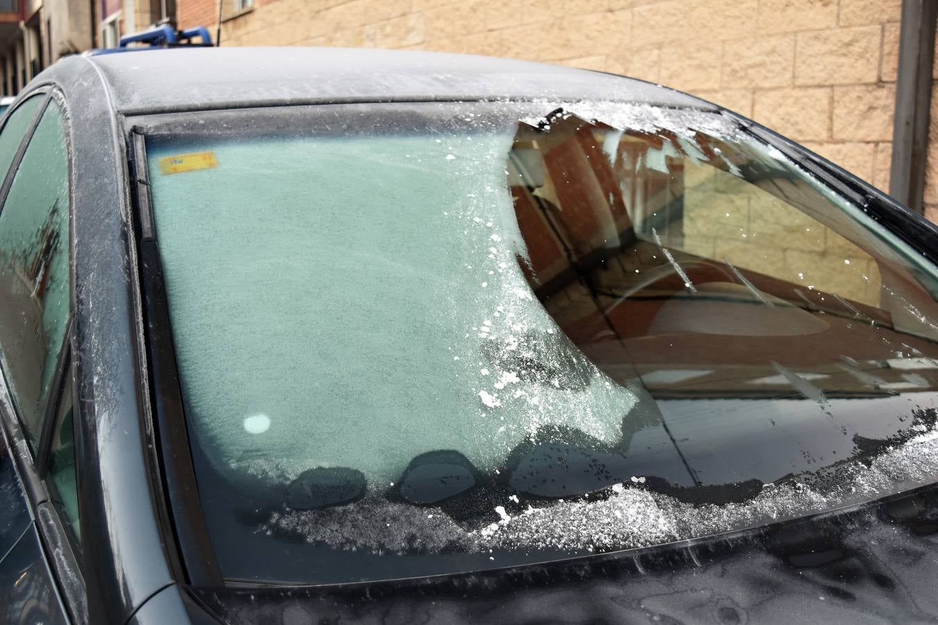 Aguilar de Campoo se congela