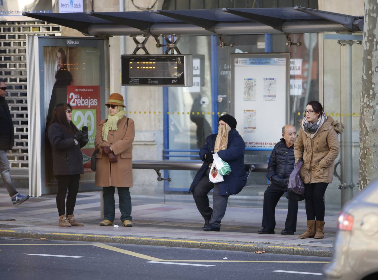 Salamanca amanece a -9º C