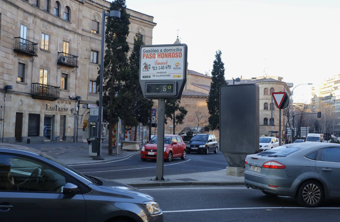 Salamanca amanece a -9º C