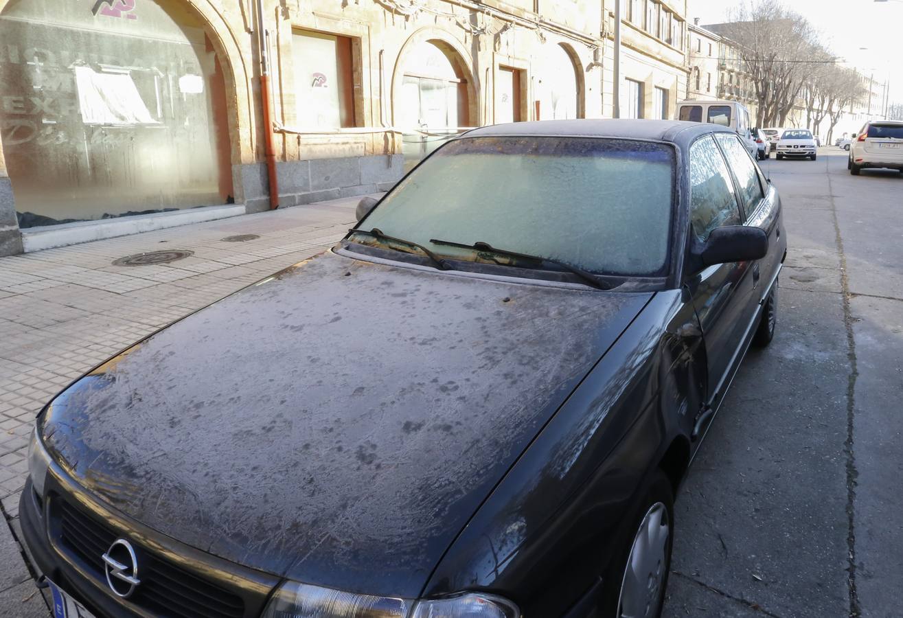 Salamanca amanece a -9º C