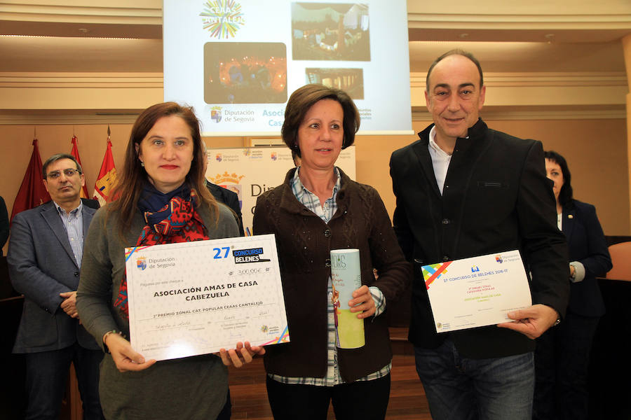 Entrega de premios del concurso de belenes de la Diputación de Segovia