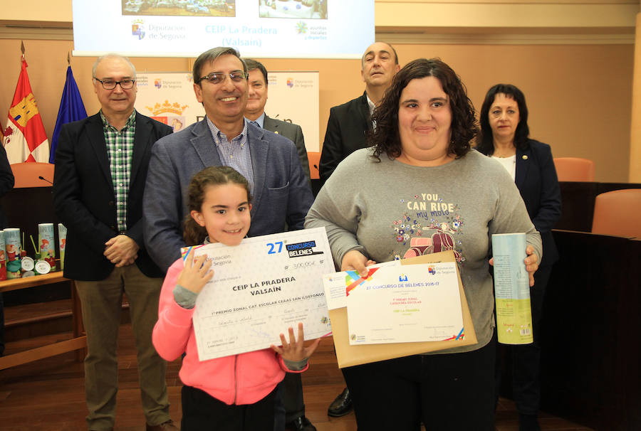Entrega de premios del concurso de belenes de la Diputación de Segovia