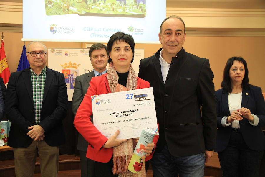 Entrega de premios del concurso de belenes de la Diputación de Segovia