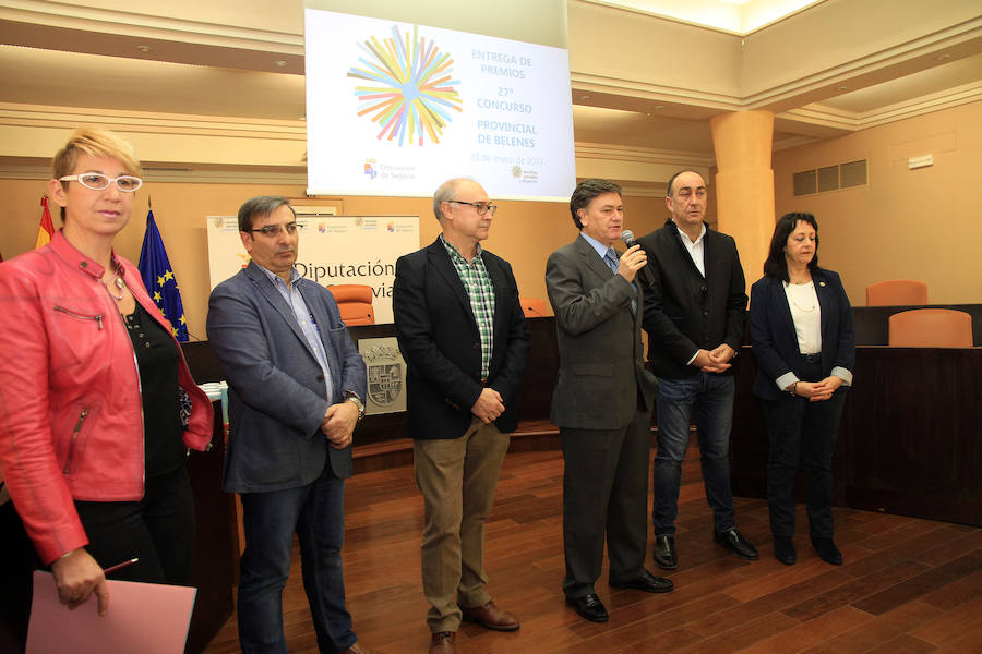 Entrega de premios del concurso de belenes de la Diputación de Segovia