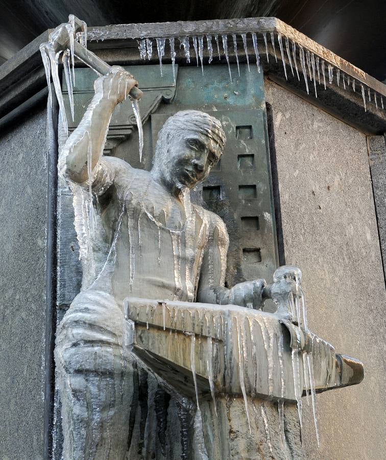 Carámbanos en Fuente Dorada