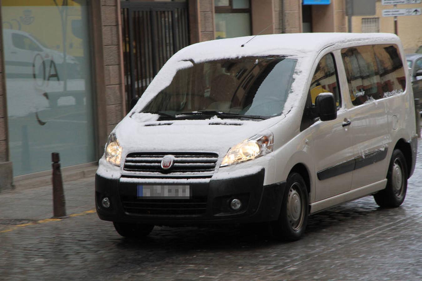 Nieve en Segovia capital y La Granja