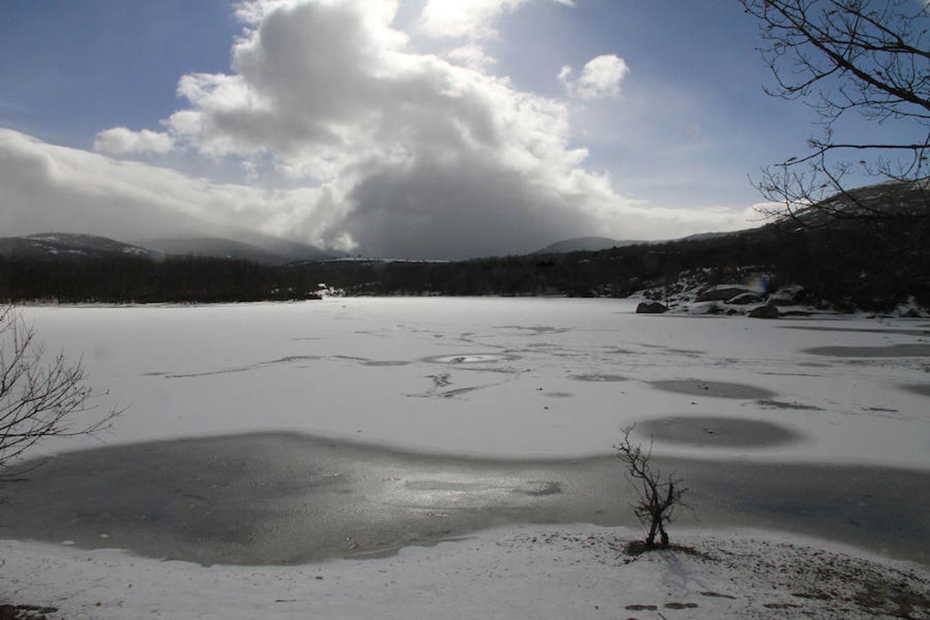 Nieve en Segovia capital y La Granja