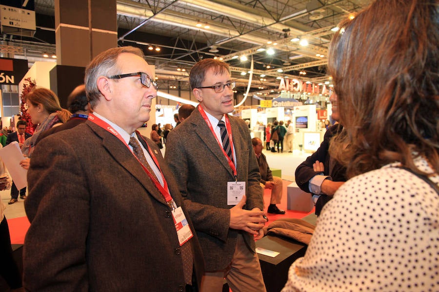 Cuéllar presenta sus Edades del Hombre en Fitur