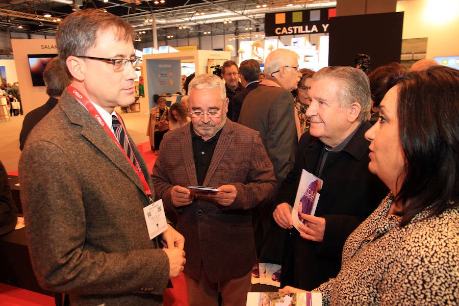 Cuéllar presenta sus Edades del Hombre en Fitur