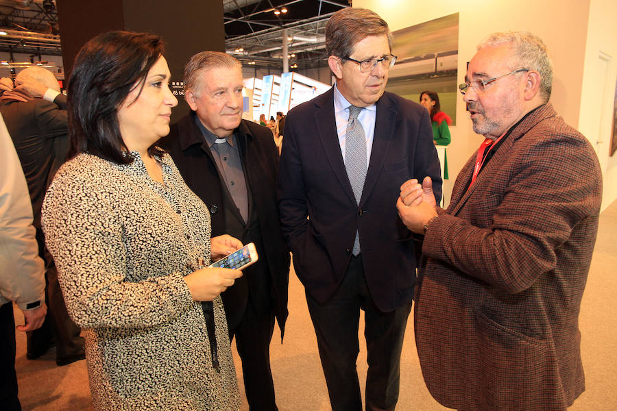 Cuéllar presenta sus Edades del Hombre en Fitur