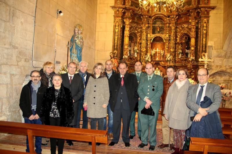 Celebración en Cevico Navero (Palencia) de su día grande en honor a la Virgen de la Paz