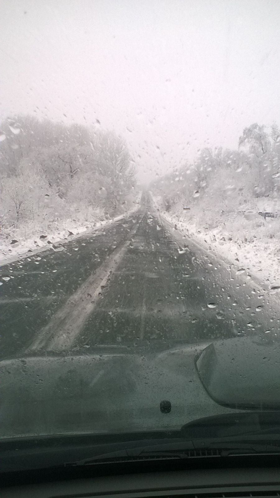 Nieve en San Juan del Molinillo (Ávila)