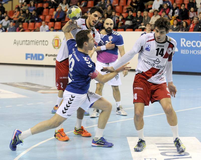 Partido del Atlético Valladolid contra el Naturhouse en el Polideportivo Huerta del Rey (Valladolid)