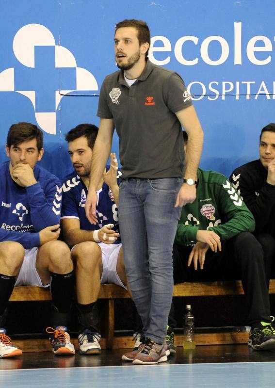 Partido del Atlético Valladolid contra el Naturhouse en el Polideportivo Huerta del Rey (Valladolid)