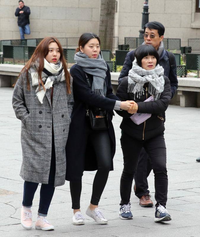Turistas chinos pasan el Año Nuevo en Segovia