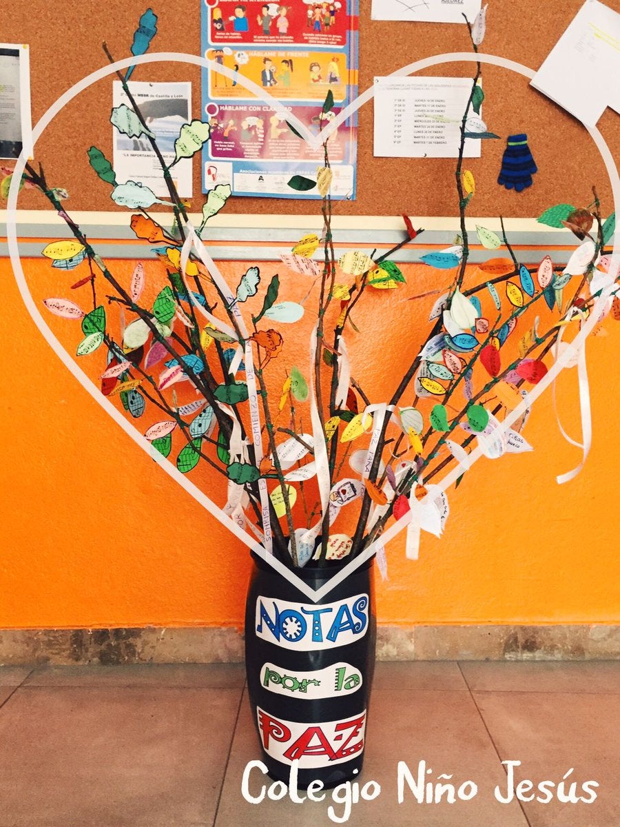 Día de la Paz en el Colegio Niño Jesús.