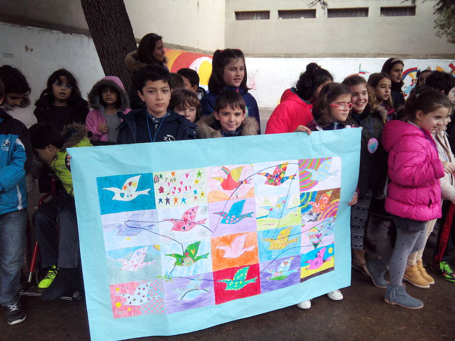 Día de la Paz en el colegio García Quintana.