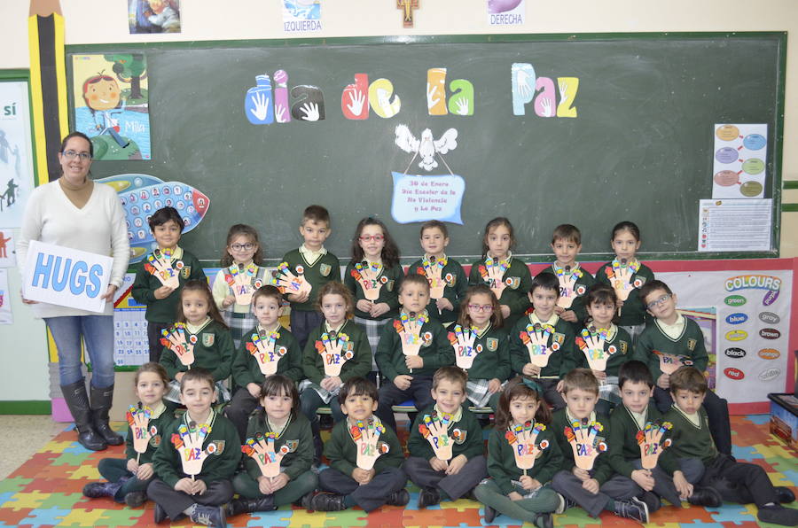 Día de la Paz en el Colegio San Francisco de Asís.