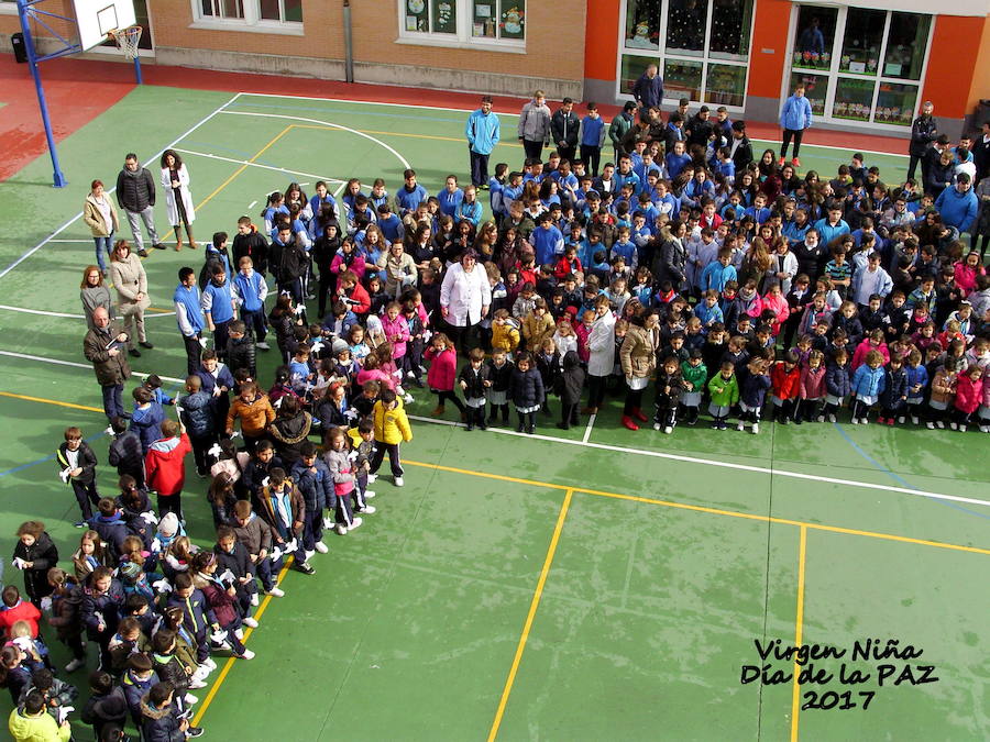 Día de la Paz en el Colegio Virgen Niña.