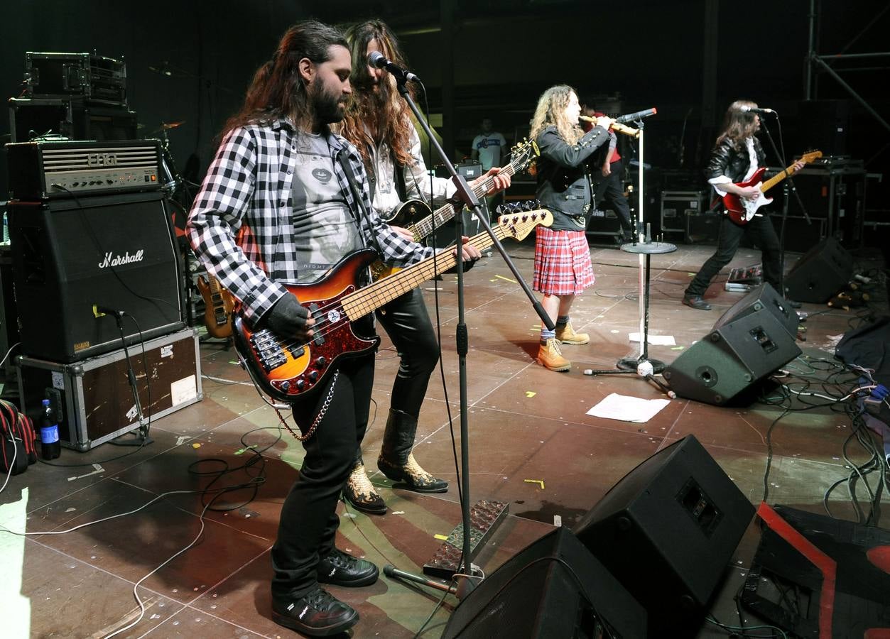 Concierto de Ars Amandis en el I Pucela Rock celebrado en la Feria de Valladolid