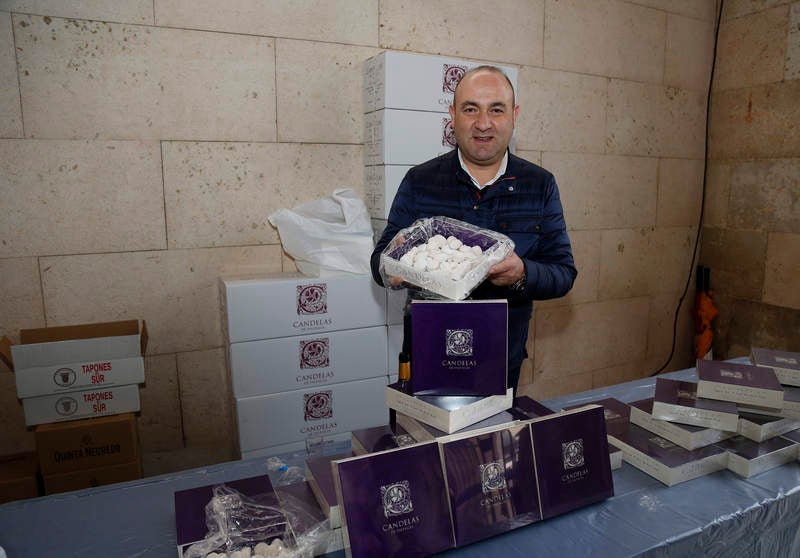 Mercado Tradicional de las Candelas en la Plaza Mayor de Palencia