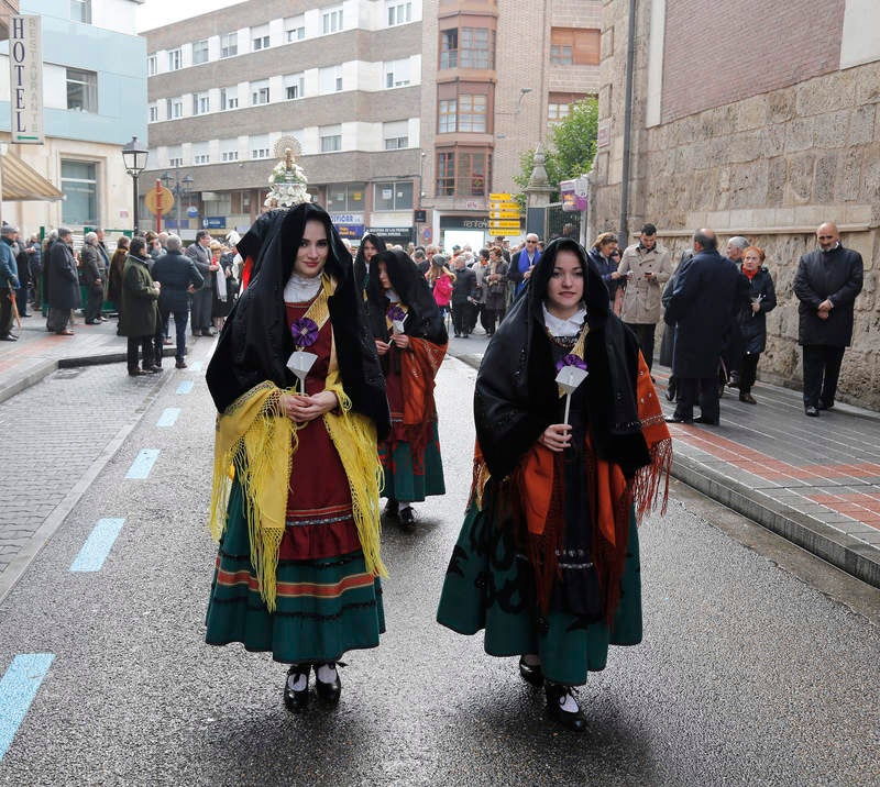 Palencia celebra la festividad de la Virgen de la Calle