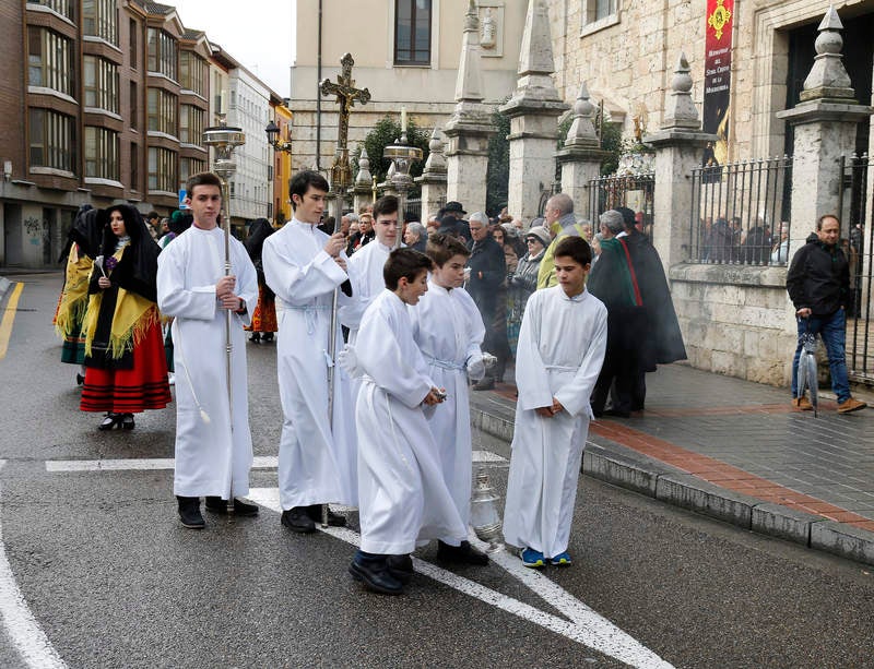 Palencia celebra la festividad de la Virgen de la Calle