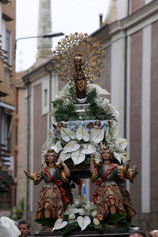 Palencia celebra la festividad de la Virgen de la Calle