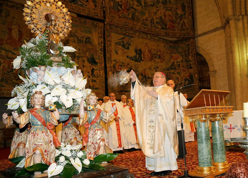 Palencia celebra la festividad de la Virgen de la Calle