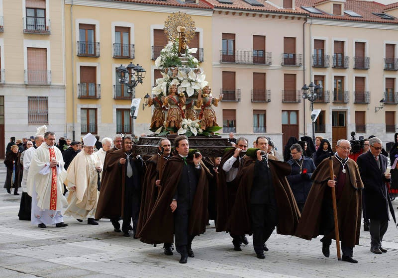 Palencia celebra la festividad de la Virgen de la Calle