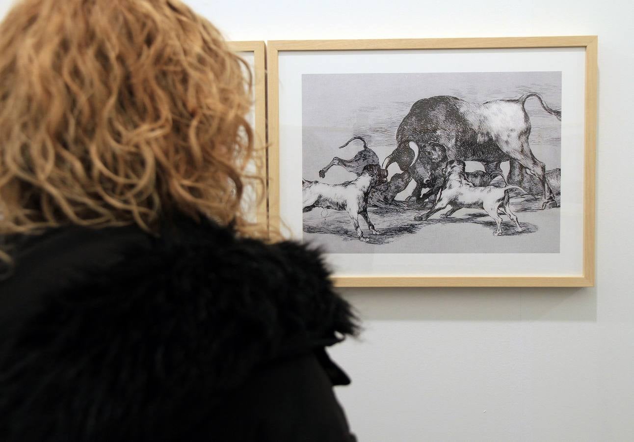 El Palacio Quintanar de Segovia acoge la exposición &#039;Del trazo a la luz. la Tauromaquia de Goya en las fotografías de Kallmeyer&#039;