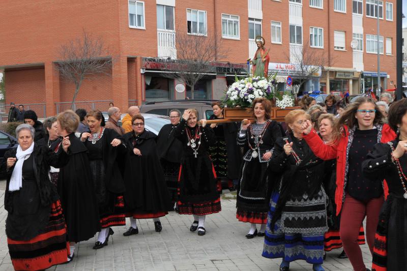 Celebración de la festividad de las Águedas en Segovia