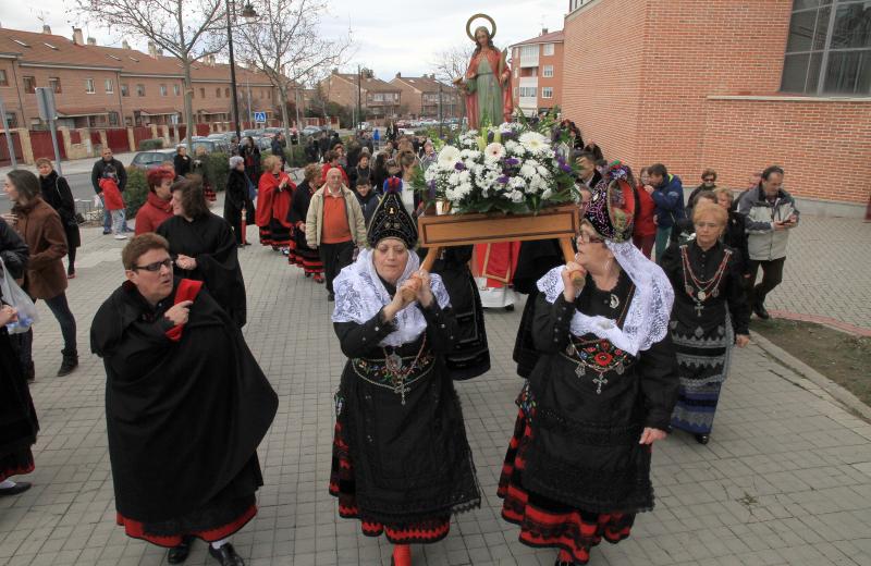 Celebración de la festividad de las Águedas en Segovia