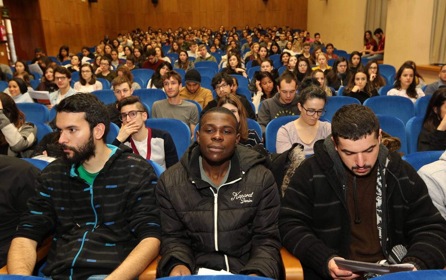 Acto de bienvenida a los alumnos extranjeros de la Universidad de Valladolid