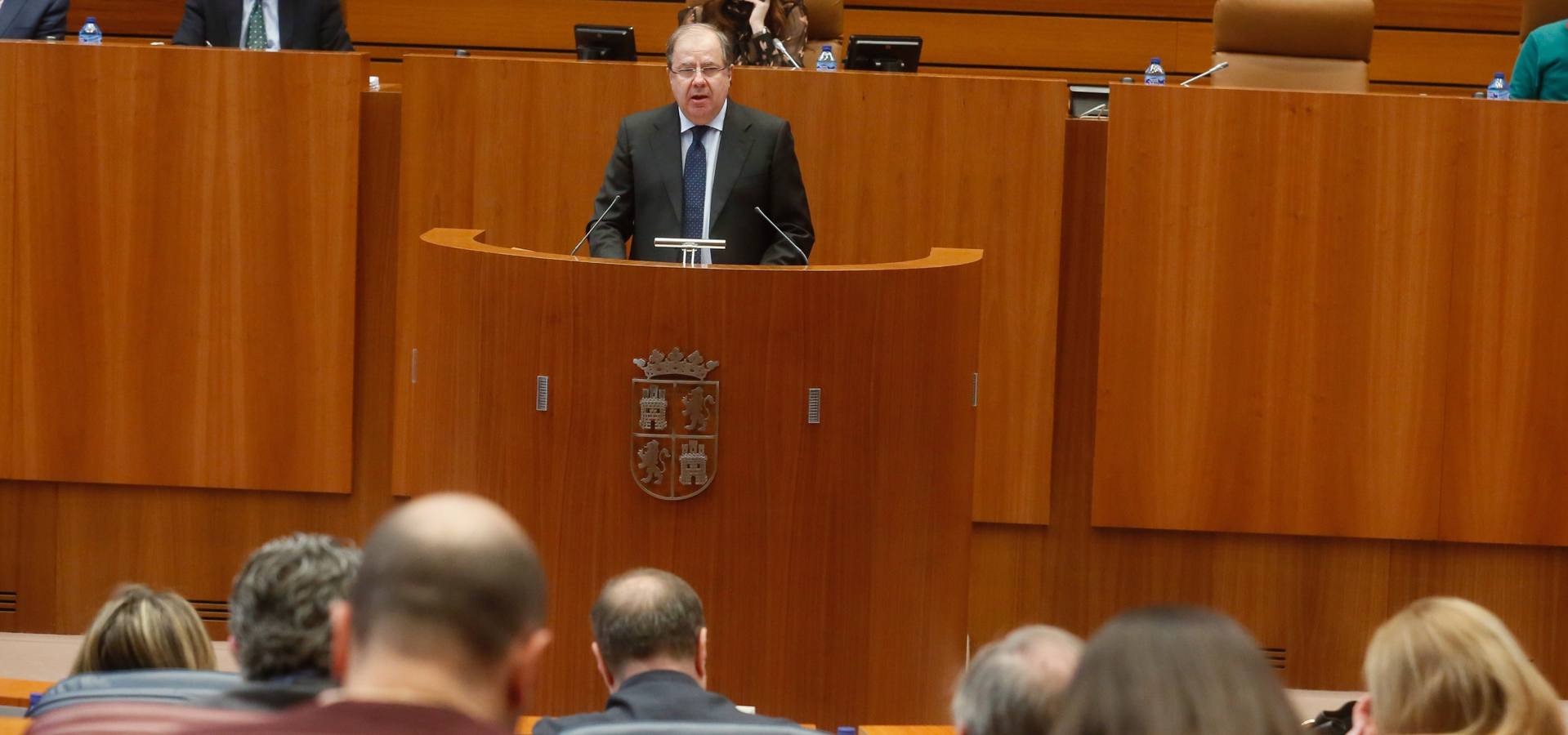 Comparecencia de Juan Vicente Herrera ante las Cortes de Castilla y León