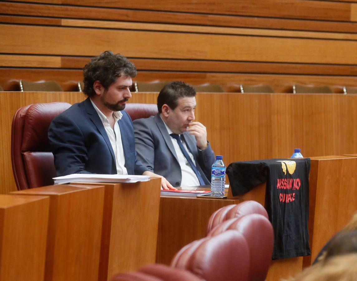 Comparecencia de Juan Vicente Herrera ante las Cortes de Castilla y León