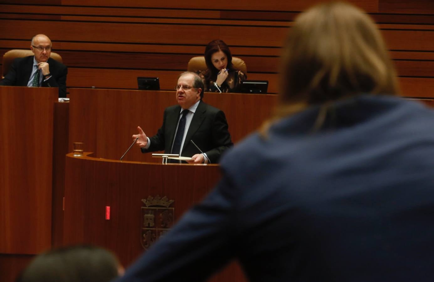 Comparecencia de Juan Vicente Herrera ante las Cortes de Castilla y León