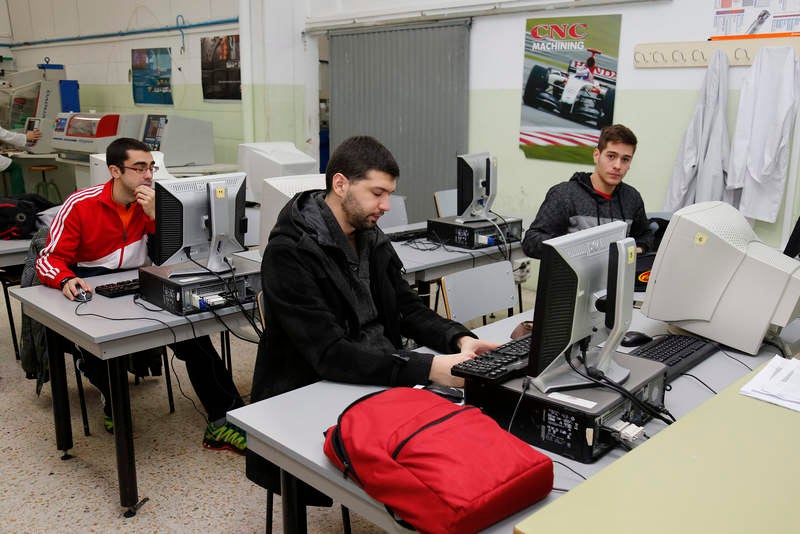 Jornada de difusión de la Formación Profesional en el instituto Trinidad Arroyo de Palencia