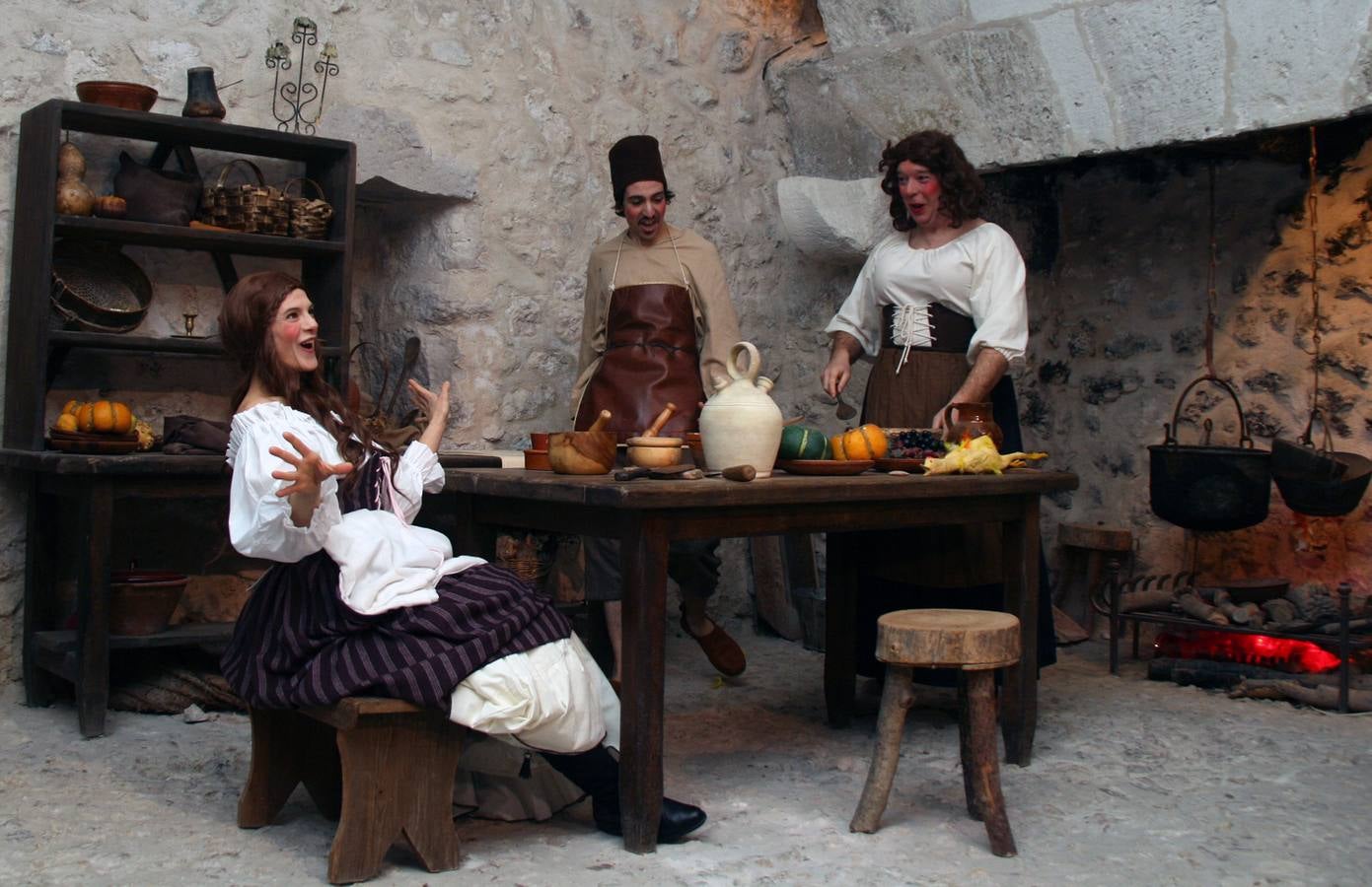 Visitas teatralizadas al castillo de Cuéllar