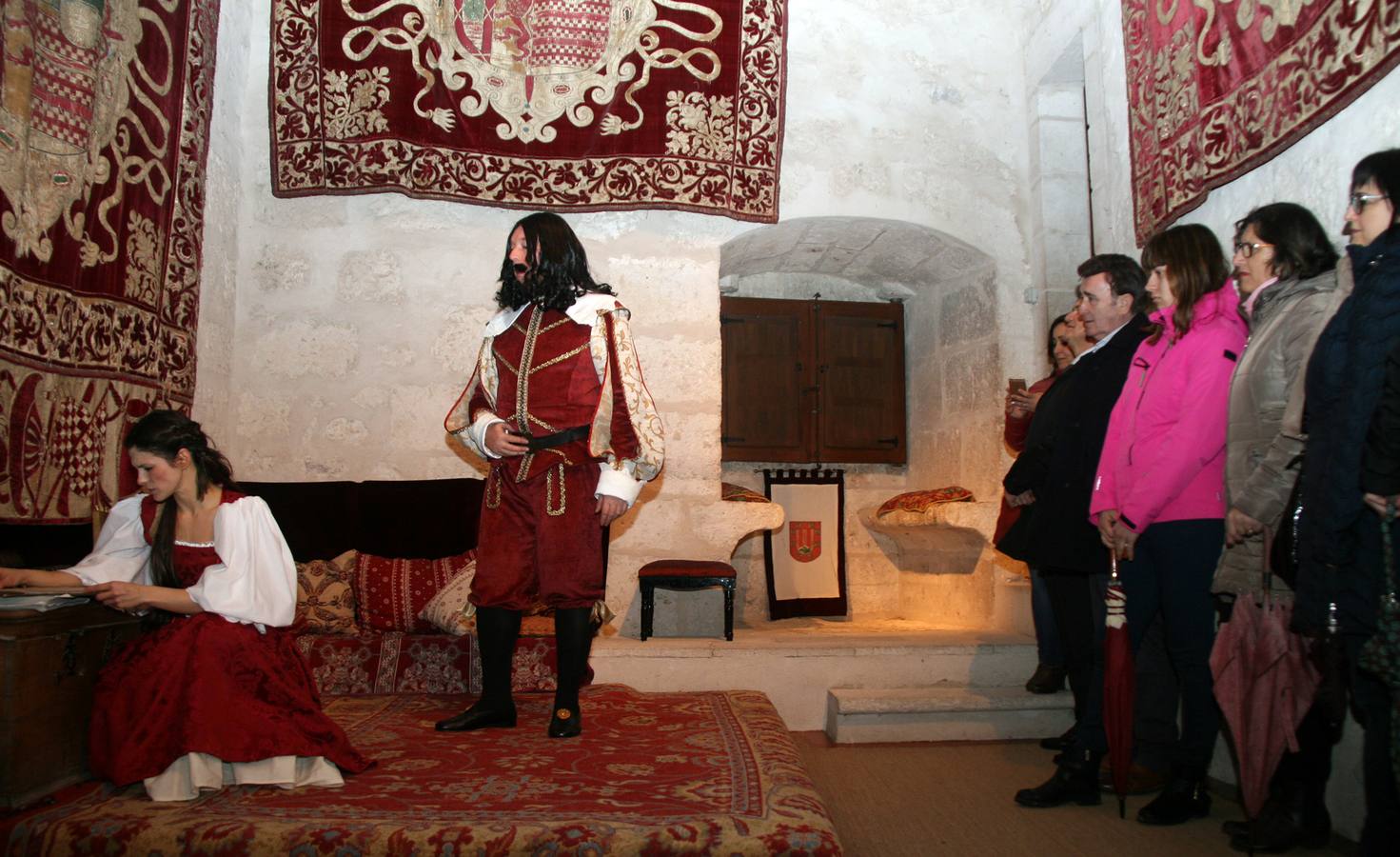 Visitas teatralizadas al castillo de Cuéllar