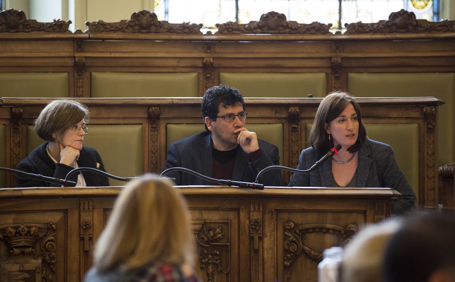 Pleno en el Ayuntamiento de Valladolid