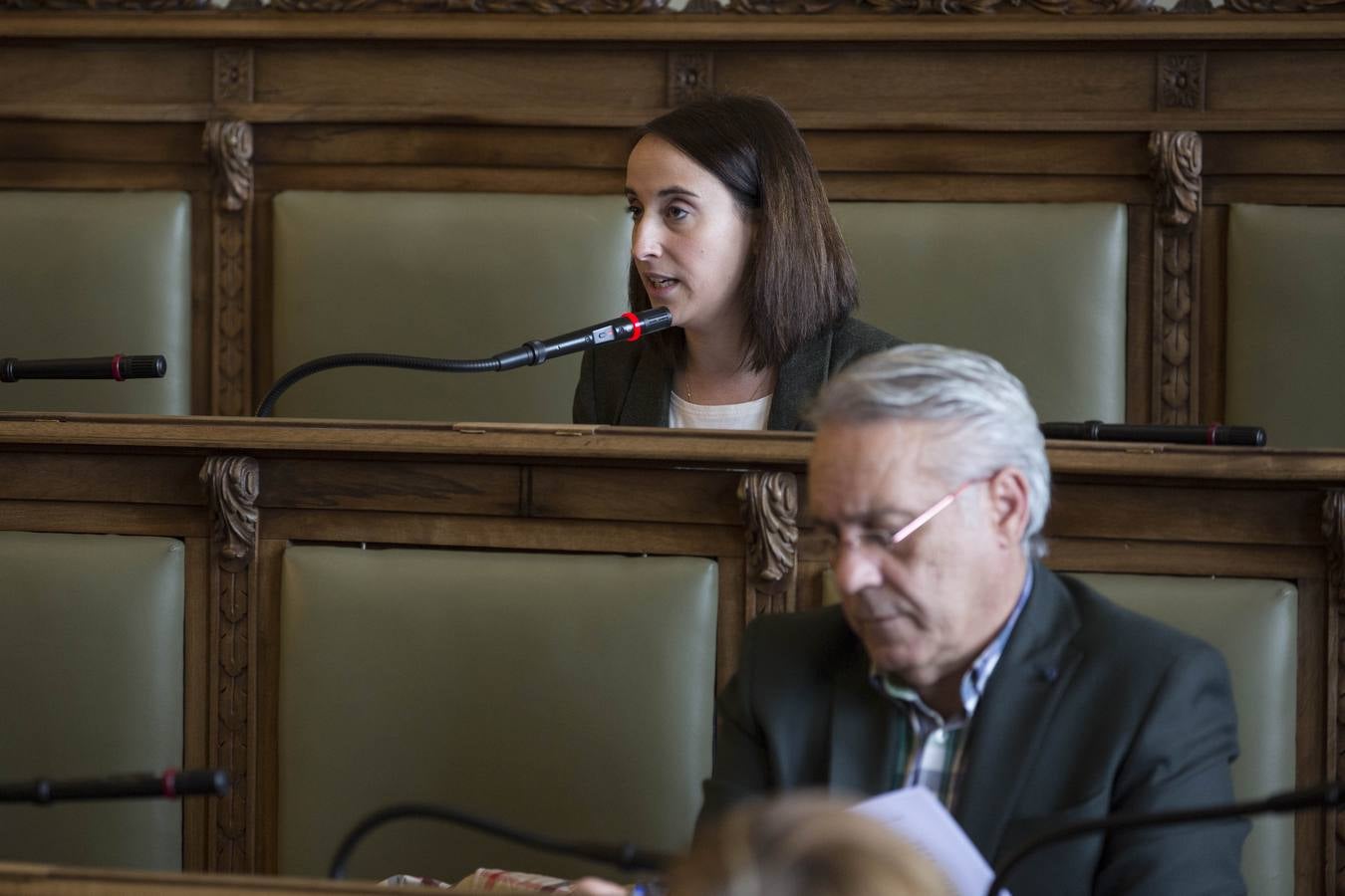 Pleno en el Ayuntamiento de Valladolid
