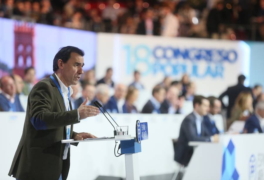 Jornada del sábado en el XVIII en el Congreso Nacional de PP con la intervención de Herrera