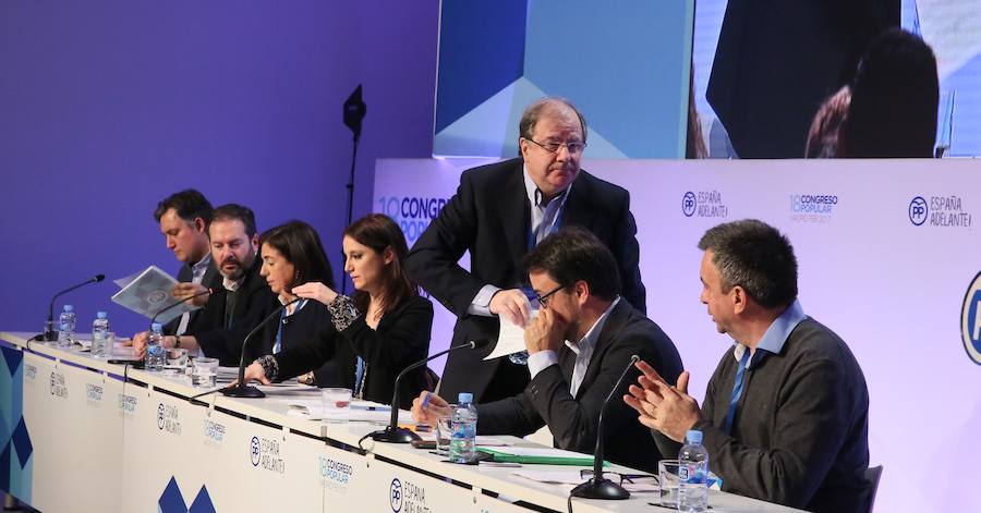 Jornada del sábado en el XVIII en el Congreso Nacional de PP con la intervención de Herrera